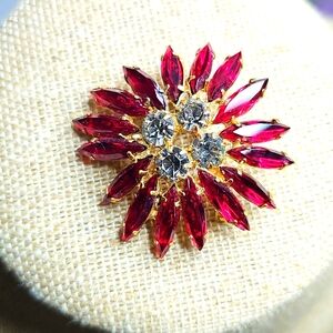 Austrian Red Star Brooch